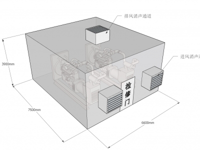 柴油发电机组噪声治理与振动控制